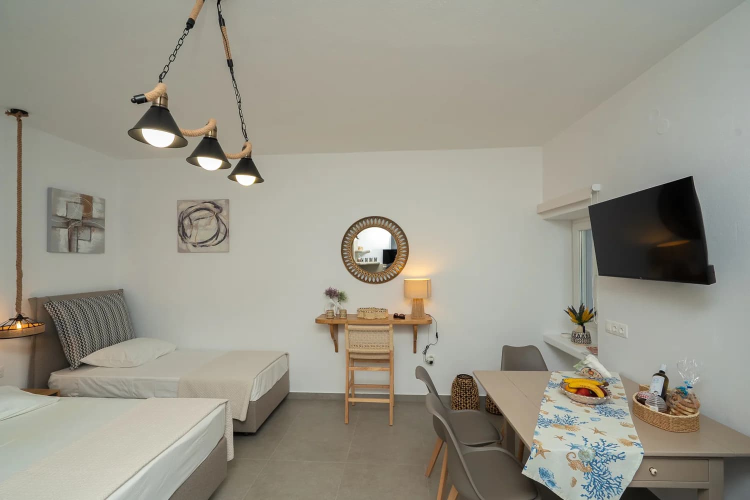 Onar Sifnos by the Sea - Living Area