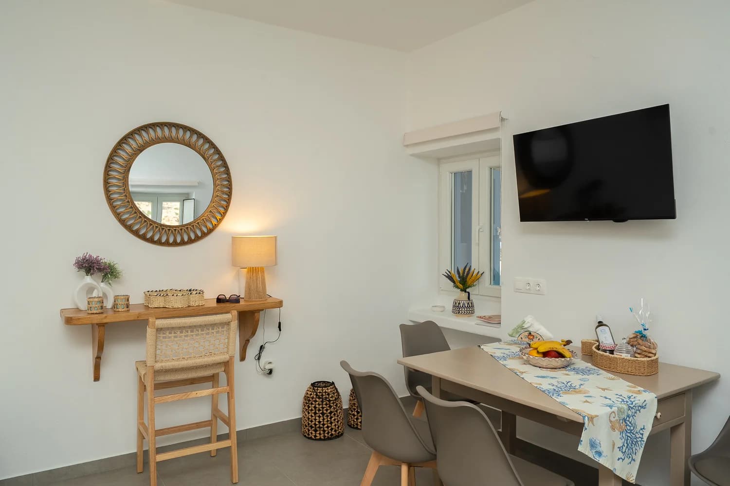 Onar Sifnos by the Sea - Living Area