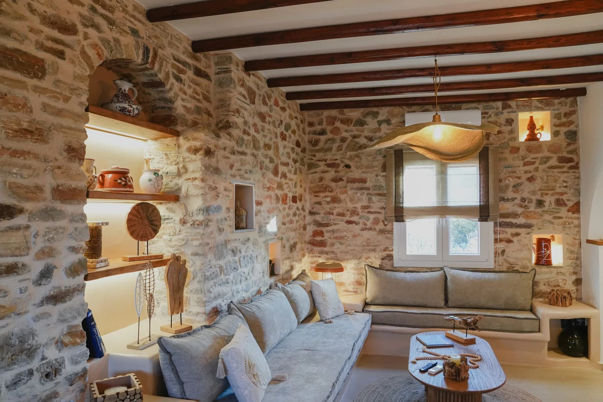 Kitchen - Onar Stone Villa