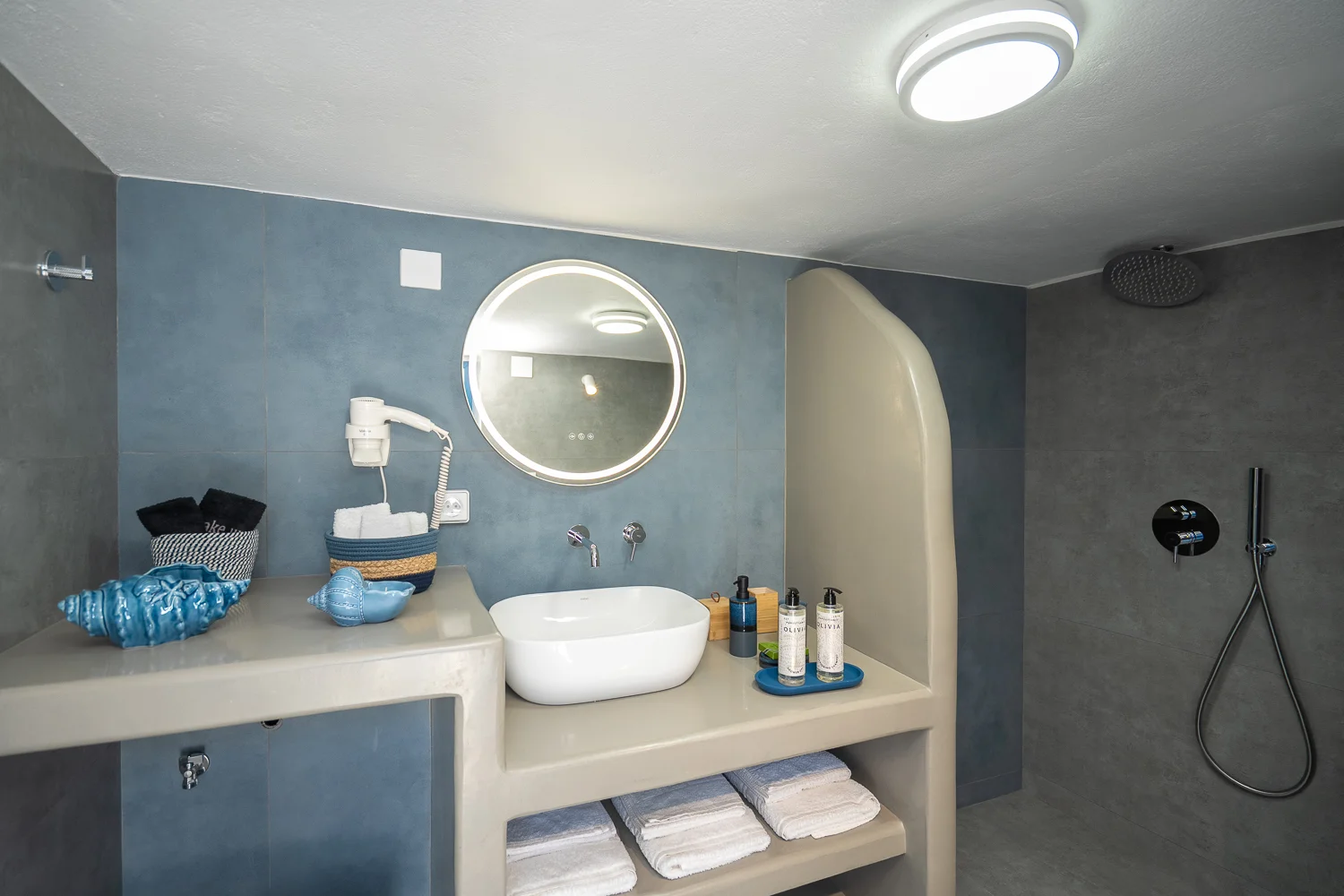 Onar Sifnos by the Sea - Bathroom