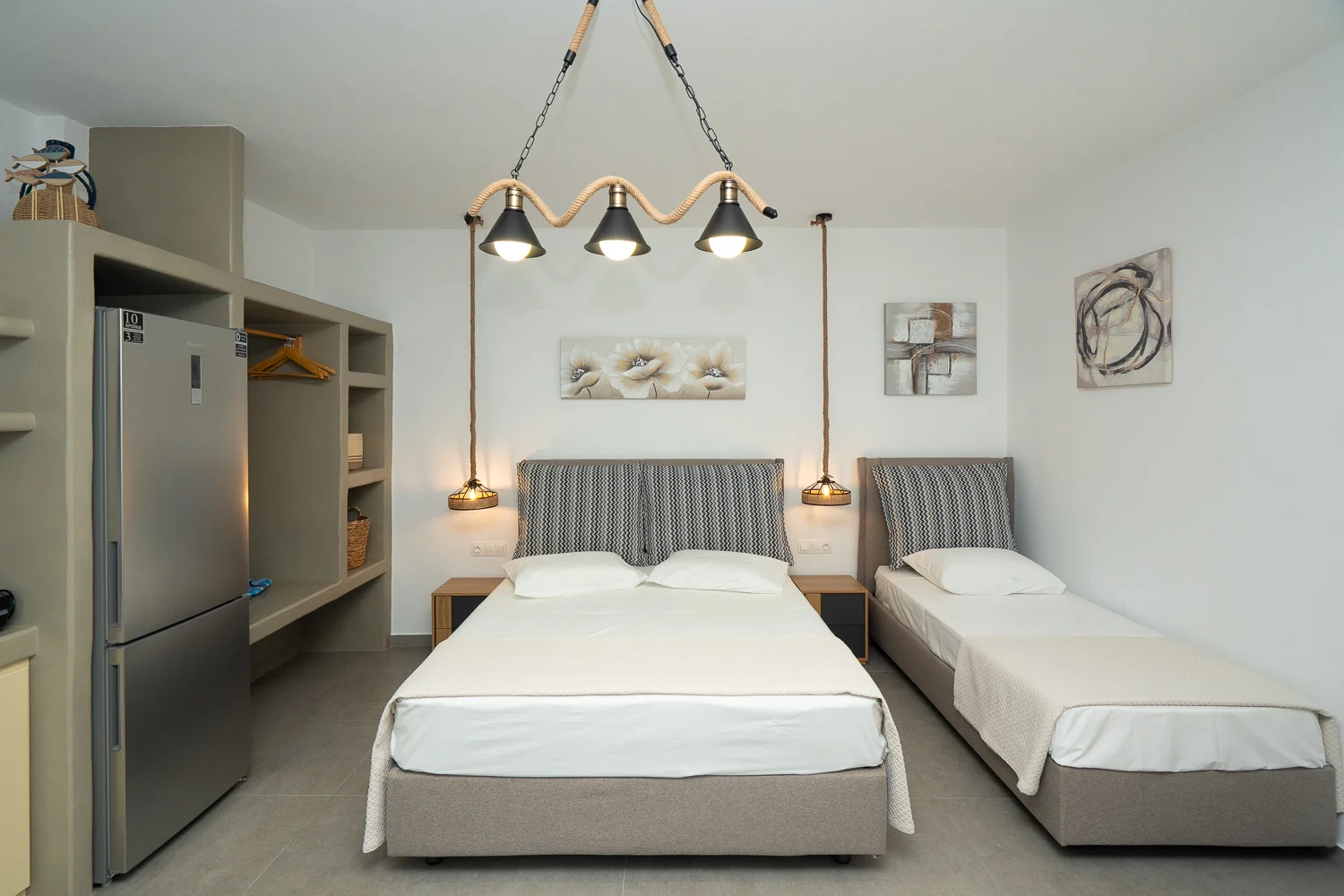 Onar Sifnos by the Sea - Bedroom
