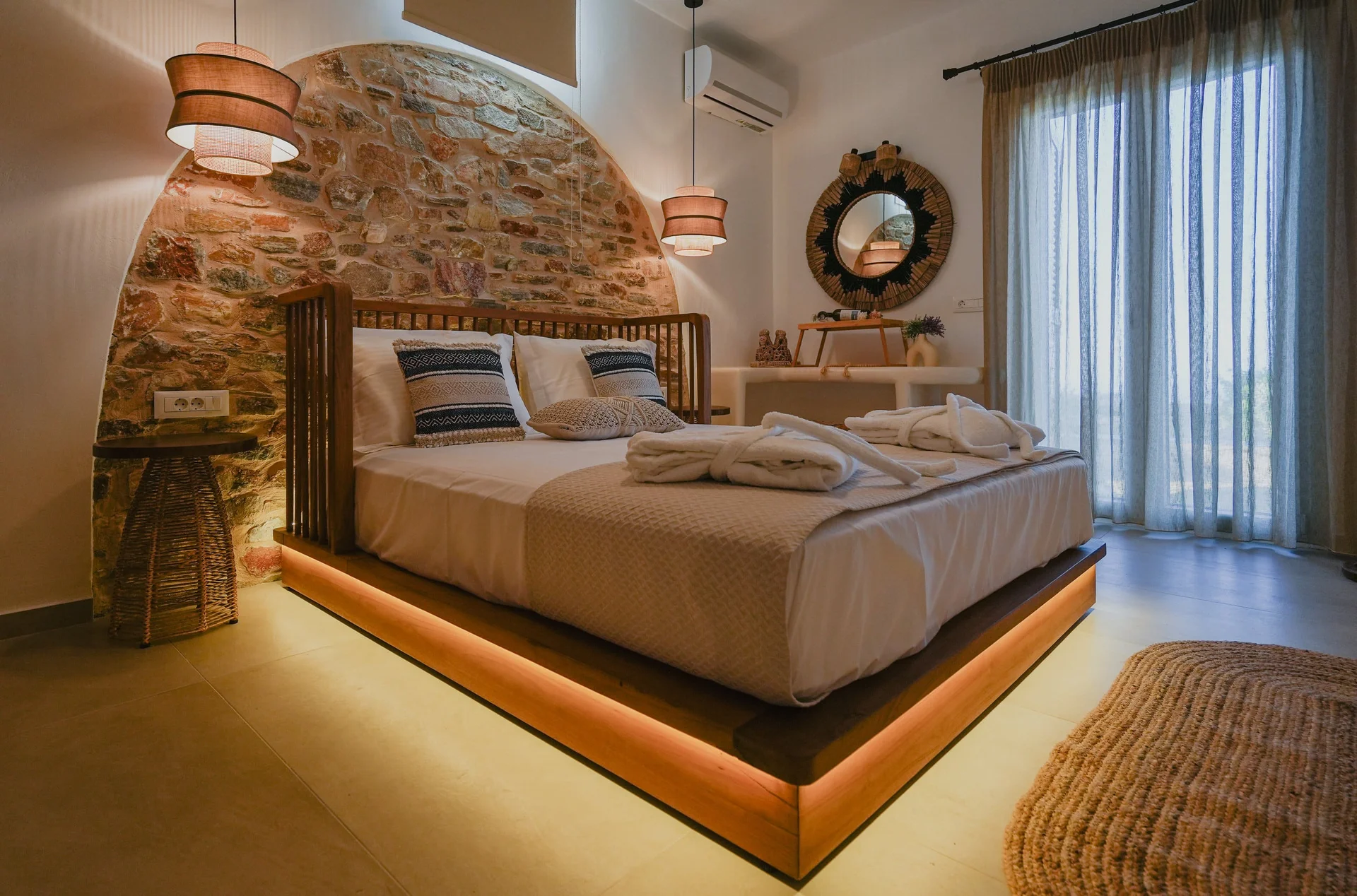 Bedroom - Onar Stone Villa